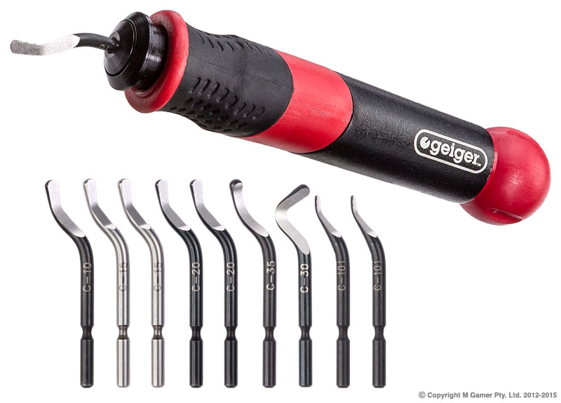 Deburring Handle & Blades Set
